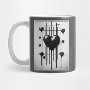 Black Heart Mug